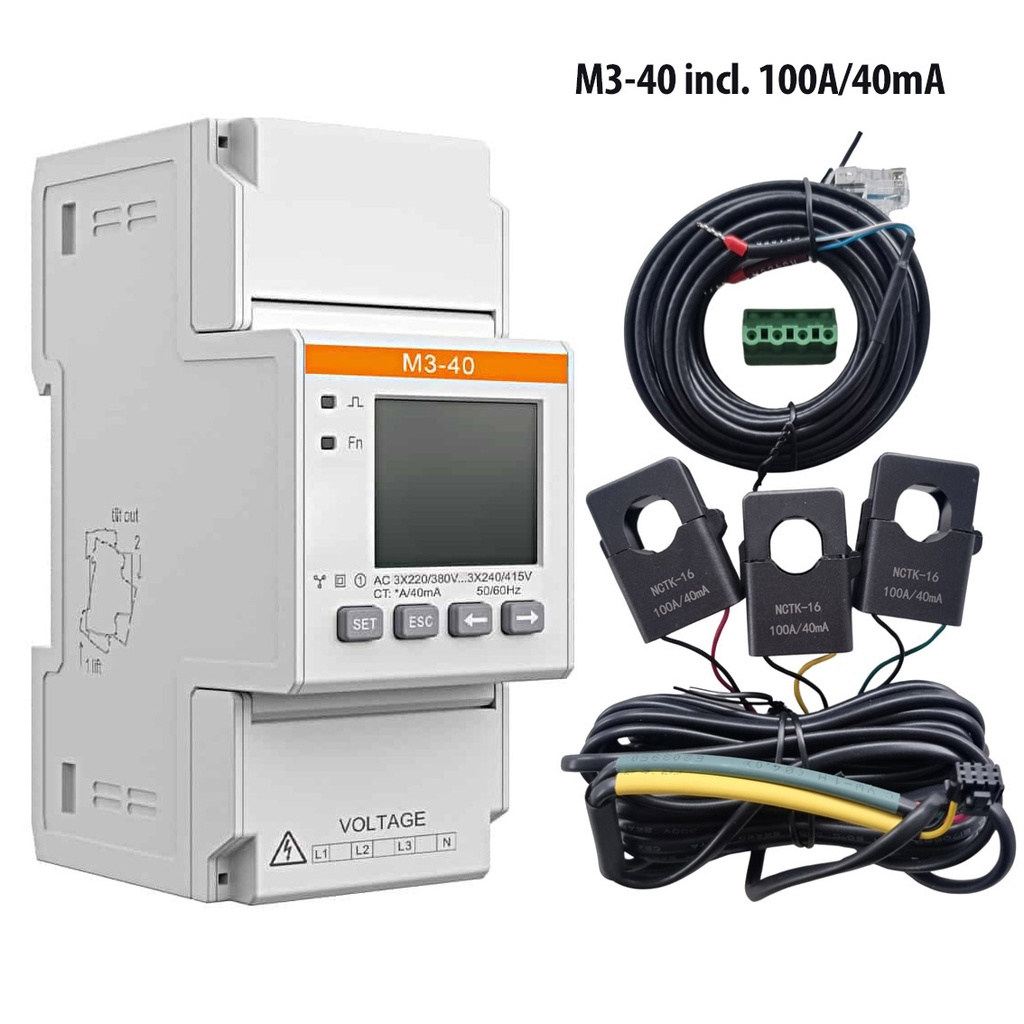 [532007] Solax 3Ph Meter M3-40 incl. 100A/40mA