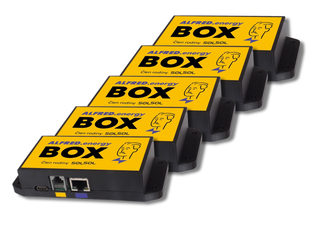 [920035] ALFRED BOX (ohne Lizenz) Packung mit 5 Stück