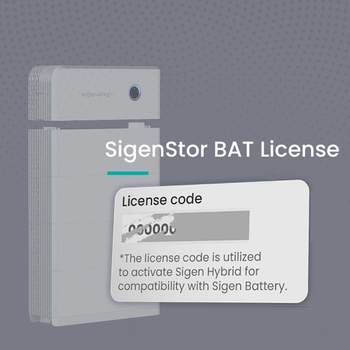 [547072] Sigenergy SigenStor BAT Connection License TP 5-10