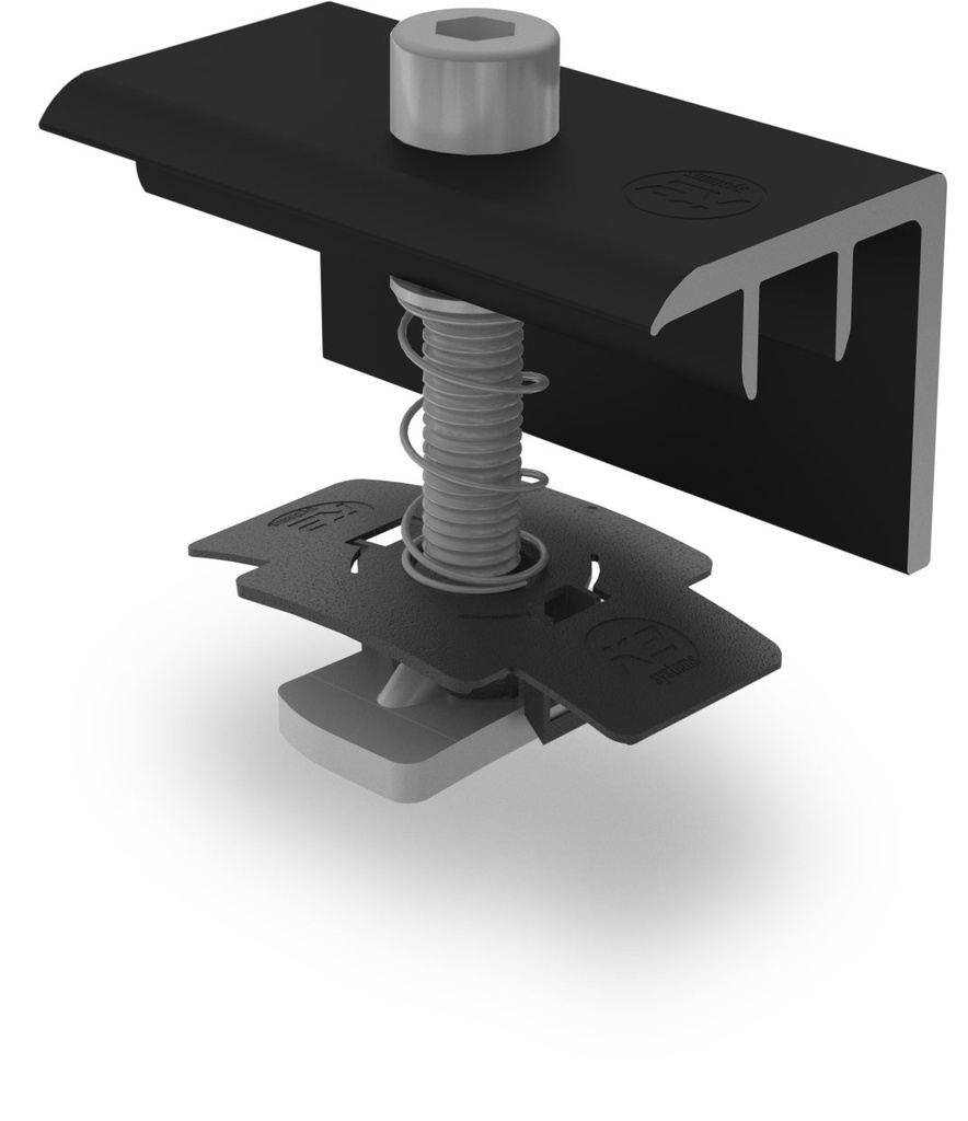 K2 XS Clamp EC Black Set 35