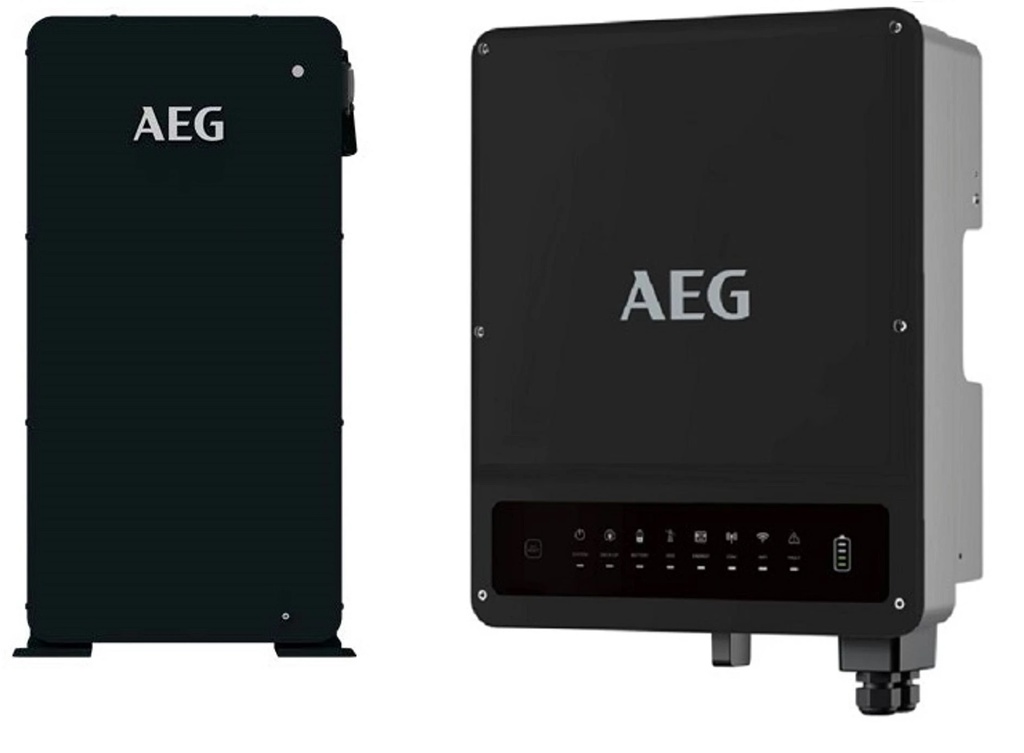 AEG SET Wechselrichter AS-ICH02-10000-2/HV + AEG AS-BBH1-10000/HV V2
