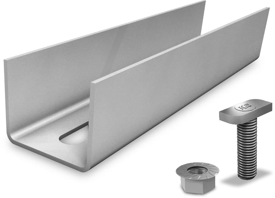 [1004107] K2 SolidRail UL+L RailConnector Set
