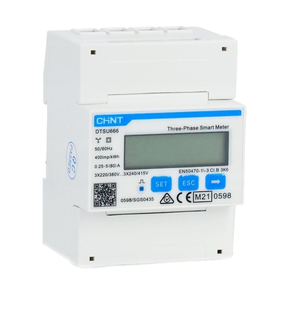 Solax Chint Stromzähler 3Ph DTSU666