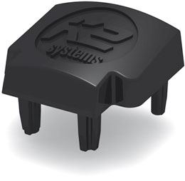 K2 SolidRail Light End Cap
