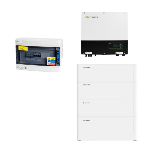 Growatt SET SPH 10000TL3 BH-UP, 10kWh baterie, rozvaděč R-FVE-A40-1