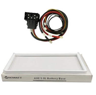 Growatt AX 5.0L Batteriekabel+Basis
