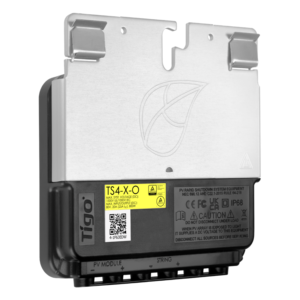 [417091] Tigo TS4-X-O (25A (Isc), 800W, 1500V UL/1000VIEC. MC4)